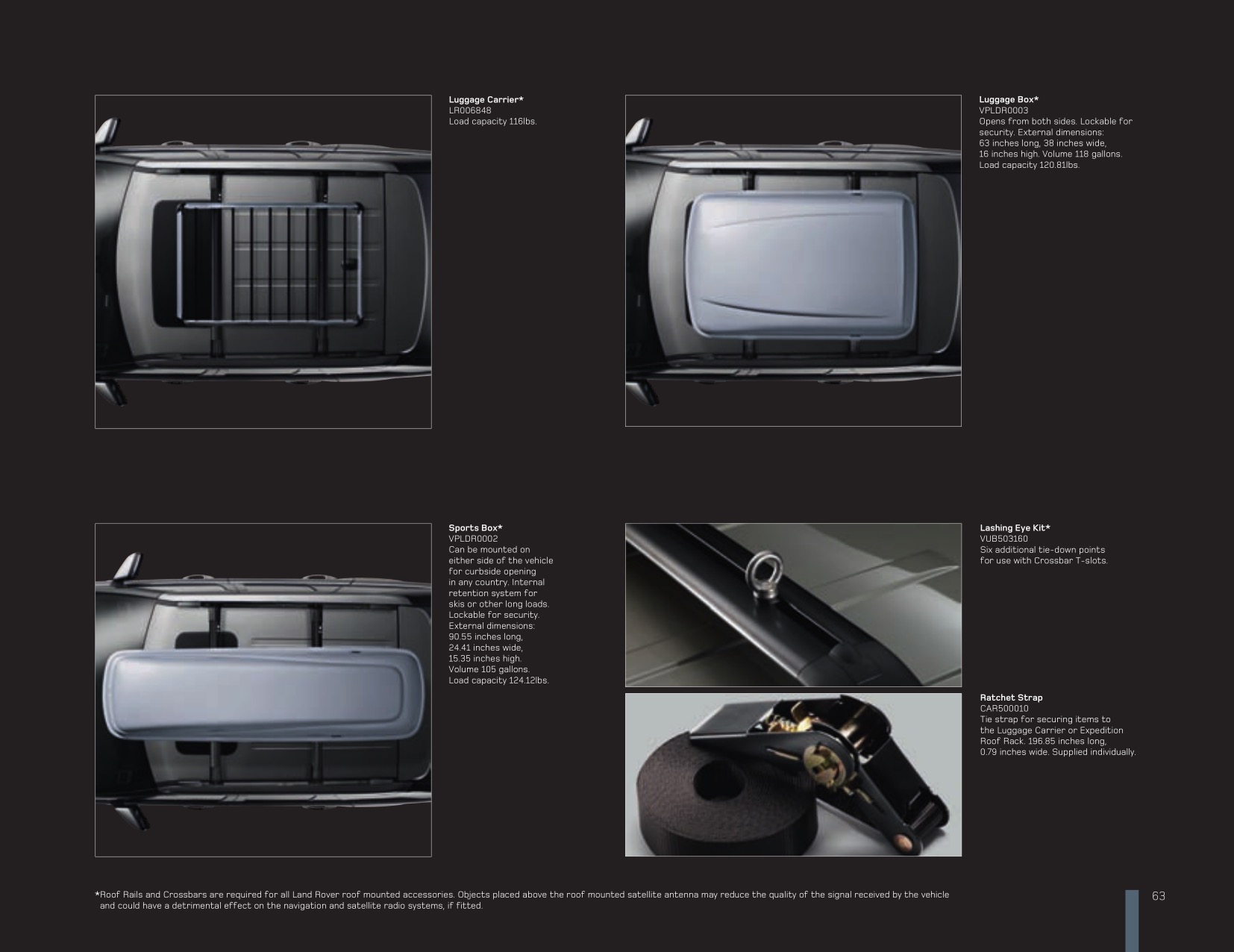 2011 Range Rover Sport Brochure Page 42